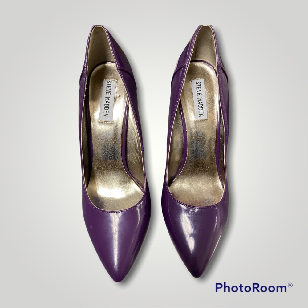 Steve Madden purple heels size 9